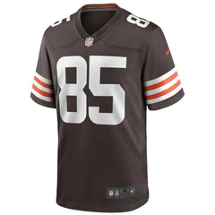 David Njoku Cleveland Browns Player Game Jersey - Brown Jerseys