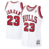 Michael Jordan Chicago Bulls 1997/98 Hardwood Classics Authentic Jersey White - Mitchell & Ness