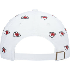 Kansas City Chiefs '47 Women's Confetti Clean Up Adjustable Hat - White Hats