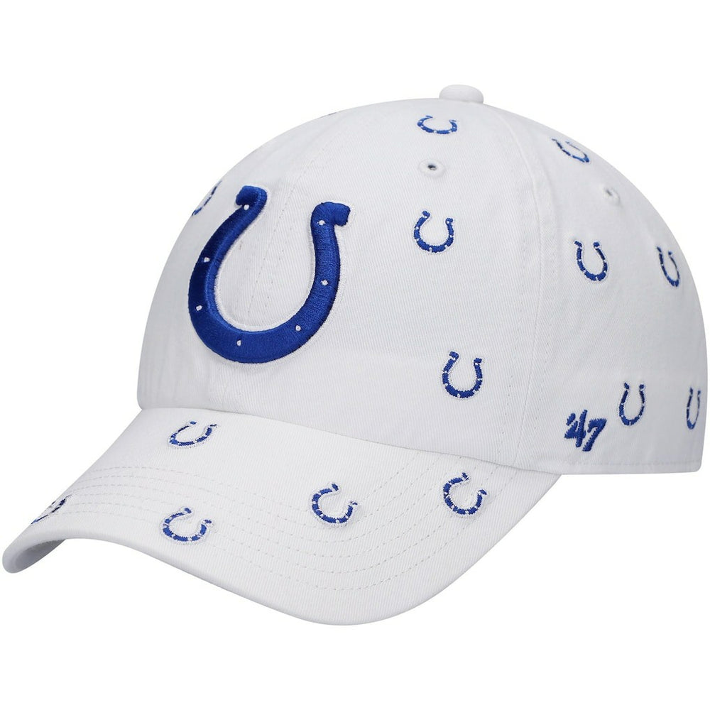 Indianapolis Colts '47 Women's Confetti Clean Up Adjustable Hat - White Hats