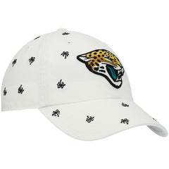 Jacksonville Jaguars '47 Women's Confetti Clean Up Adjustable Hat - White Hats