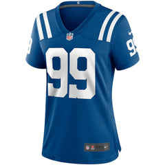 DeForest Buckner Indianapolis Colts Women's Game Player Jersey - Royal Jerseys