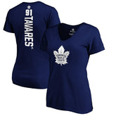 John Tavares Toronto Maple Leafs Women's Playmaker V-Neck T-Shirt - Royal | US 3908227