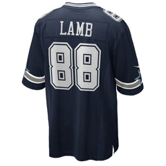 CeeDee Lamb Dallas Cowboys Game Jersey - Navy Jerseys