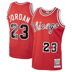 Michael Jordan Chicago Bulls 1984/85 Hardwood Classics Rookie Authentic Jersey Red - Mitchell & Ness