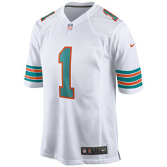 Tua Tagovailoa Miami Dolphins 2nd Alternate Game Jersey - White Jerseys