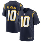 Justin Herbert Los Angeles Chargers Alternate Game Jersey - Navy Jerseys