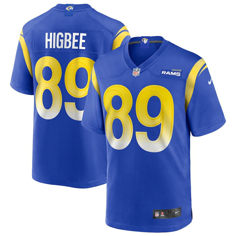 Tyler Higbee Los Angeles Rams Game Player Jersey - Royal Jerseys