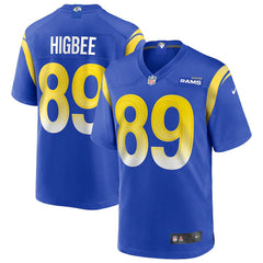 Tyler Higbee Los Angeles Rams Game Player Jersey - Royal Jerseys