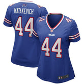 Tyler Matakevich Buffalo Bills Women's Player Game Jersey - Royal Jerseys