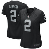 Daniel Carlson Las Vegas Raiders Women's Player Game Jersey - Black Jerseys