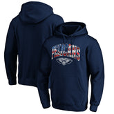 New Orleans Pelicans Banner Wave Pullover Hoodie Navy outlet