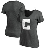 Indianapolis Colts Women's Secondary Logo V-Neck T-Shirt - Heather Gray T-shirts