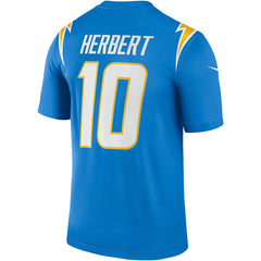 Justin Herbert Los Angeles Chargers Legend Player Performance Top - Powder Blue Tops