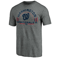 Washington Nationals Team Freedom Tri-Blend T-Shirt - Gray T-shirts