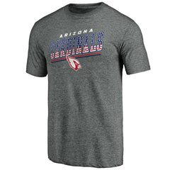 Arizona Cardinals Team Freedom Tri-Blend T-Shirt - Gray T-shirts