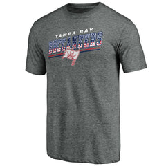 Tampa Bay Buccaneers Team Freedom Tri-Blend T-Shirt - Gray T-shirts