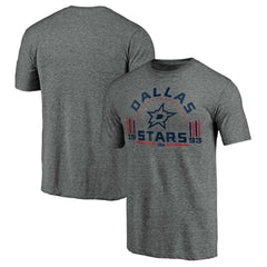Dallas Stars Team Freedom Tri-Blend T-Shirt - Heathered Gray | US 3930622