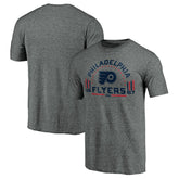 Philadelphia Flyers Team Freedom Tri-Blend T-Shirt - Heathered Gray | US 3930631