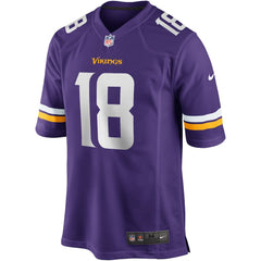 Justin Jefferson Minnesota Vikings Player Game Jersey - Purple Jerseys