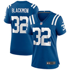 Julian Blackmon Indianapolis Colts Women's Game Jersey - Royal Jerseys
