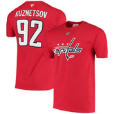 Evgeny Kuznetsov Washington Capitals Fanatics Name & Number T-Shirt - Red | US 3949369