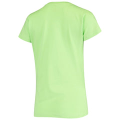 San Francisco Giants Soft as a Grape Women's Script Floral V-Neck T-Shirt - Green T-shirts