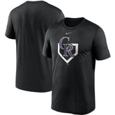 Colorado Rockies Nike Icon Legend Performance T-Shirt - Black T-shirts