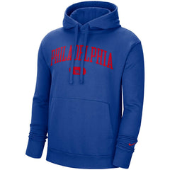 Philadelphia 76ers Heritage Essential Pullover Hoodie Royal - Nike
