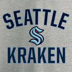 Seattle Kraken Fanatics Victory Arch T-Shirt - Heather Gray | US 3959185