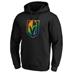 Vegas Golden Knights Team Pride Logo Pullover Hoodie - Black | US 3964496