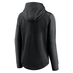 Miami Marlins Nike Women's Authentic Collection Baseball Performance Full-Zip Hoodie - Black Hoodies