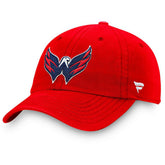 Washington Capitals Fanatics Core Primary Logo Adjustable Hat - Red | US 3970516