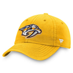 Nashville Predators Fanatics Core Primary Logo Adjustable Hat - Gold | US 3970522