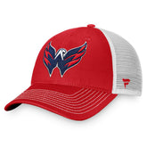 Washington Capitals Fanatics Core Primary Logo Trucker Adjustable Hat - Red/White | US 3970578