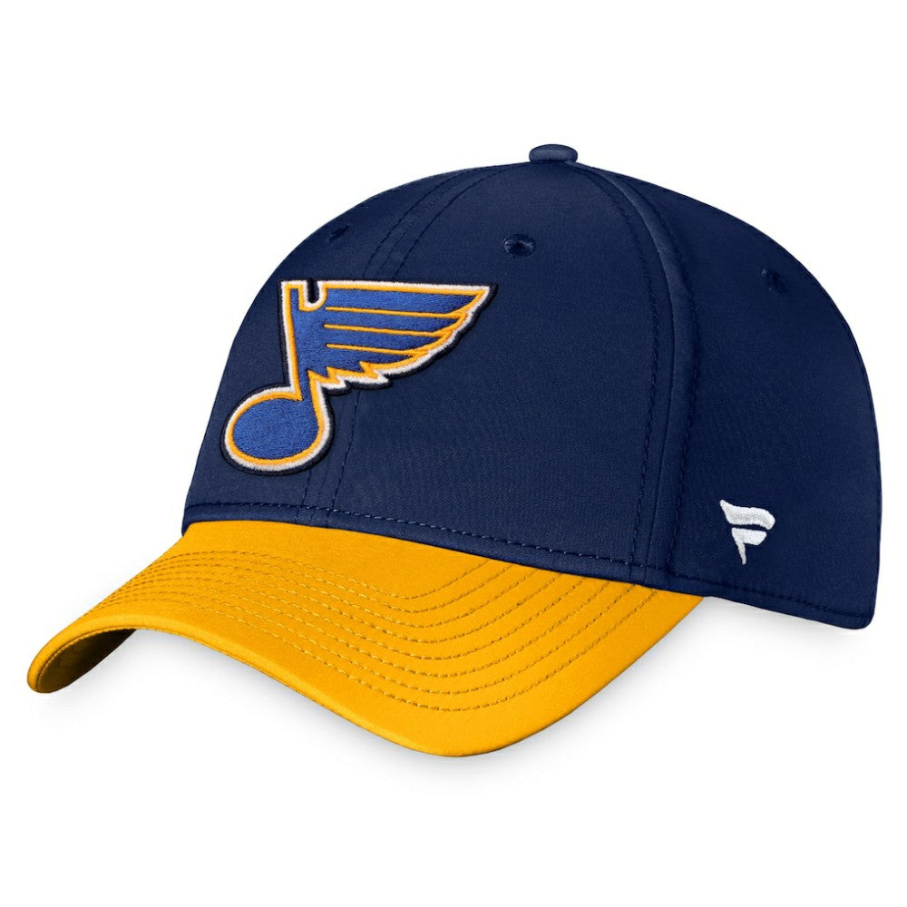 St. Louis Blues Fanatics Core Primary Logo Flex Hat - Navy | US 3970676