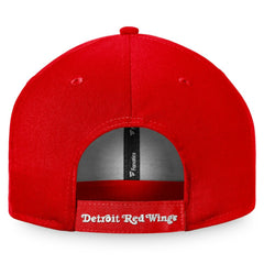 Detroit Red Wings Fanatics Core Adjustable Hat - Red | US 3970725