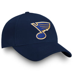St. Louis Blues Fanatics Core Adjustable Hat - Navy | US 3970855