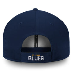 St. Louis Blues Fanatics Core Adjustable Hat - Navy | US 3970855