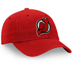 New Jersey Devils Fanatics Women's Core Primary Logo Adjustable Hat - Red | US 3971023