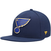 St. Louis Blues Fanatics Core Primary Logo Fitted Hat - Navy | US 3971218