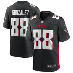 Tony Gonzalez Atlanta Falcons Game Retired Player Jersey - Black Jerseys