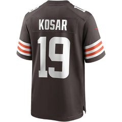 Bernie Kosar Cleveland Browns Game Retired Player Jersey - Brown Jerseys