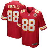 Tony Gonzalez Kansas City Chiefs Game Retired Player Jersey - Red Jerseys