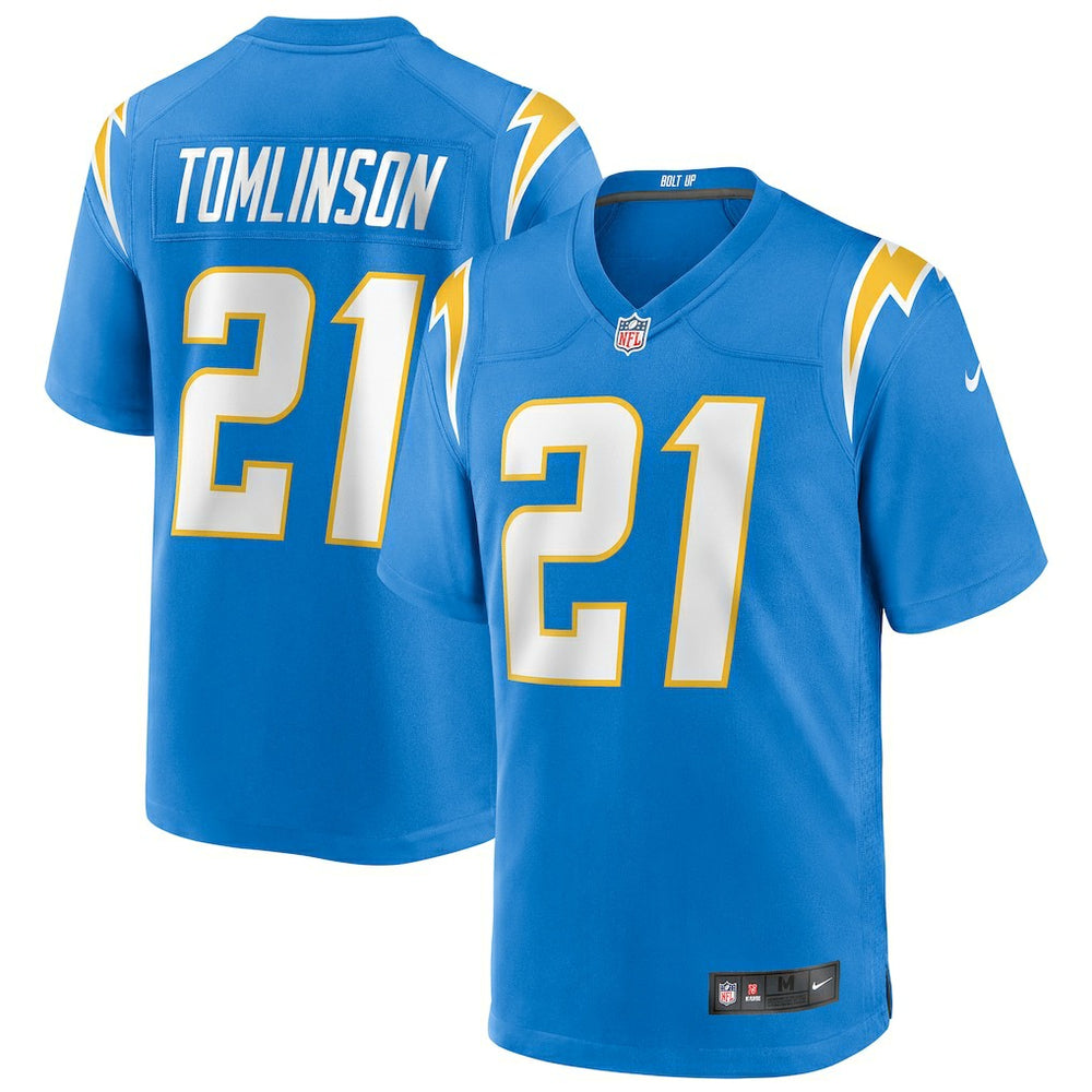 LaDainian Tomlinson Los Angeles Chargers Game Retired Player Jersey - Powder Blue Jerseys