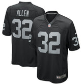 Marcus Allen Las Vegas Raiders Game Retired Player Jersey - Black Jerseys