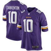 Fran Tarkenton Minnesota Vikings Game Retired Player Jersey - Purple Jerseys