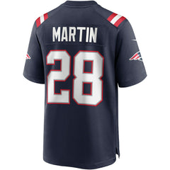 Curtis Martin New England Patriots Game Retired Player Jersey - Navy Jerseys