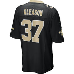Steve Gleason New Orleans Saints Game Retired Player Jersey - Black Jerseys
