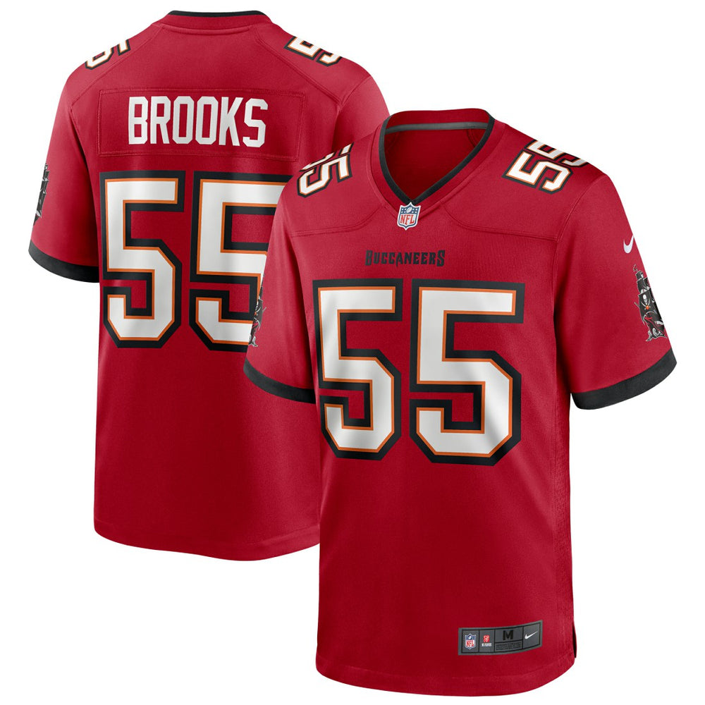 Derrick Brooks Tampa Bay Buccaneers Game Retired Player Jersey - Red Jerseys
